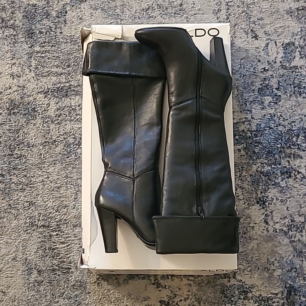 Black Serowe - 97 Boots by Aldo - size 8